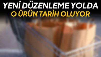 Tek kullanımlık plastiklerin yerine kağıt ve ahşap ürünler kullanılacak