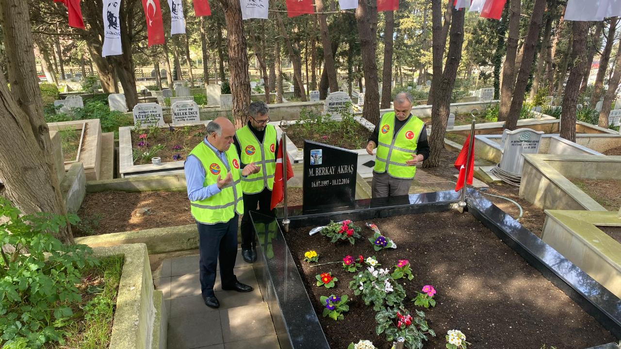 THK Sinop Şubesi’nden şehitlik ziyareti