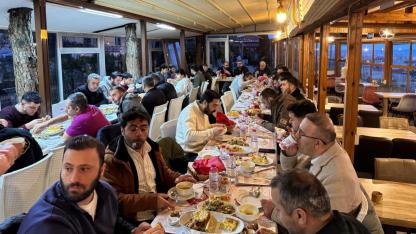 TÜGVA Gerze gençliği iftar sofrasında buluştu