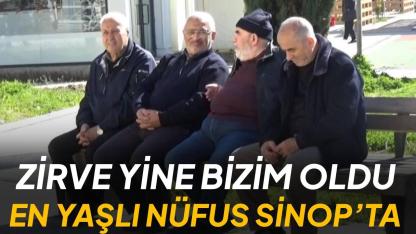 TÜİK açıkladı! En yaşlı nüfus Sinop’ta