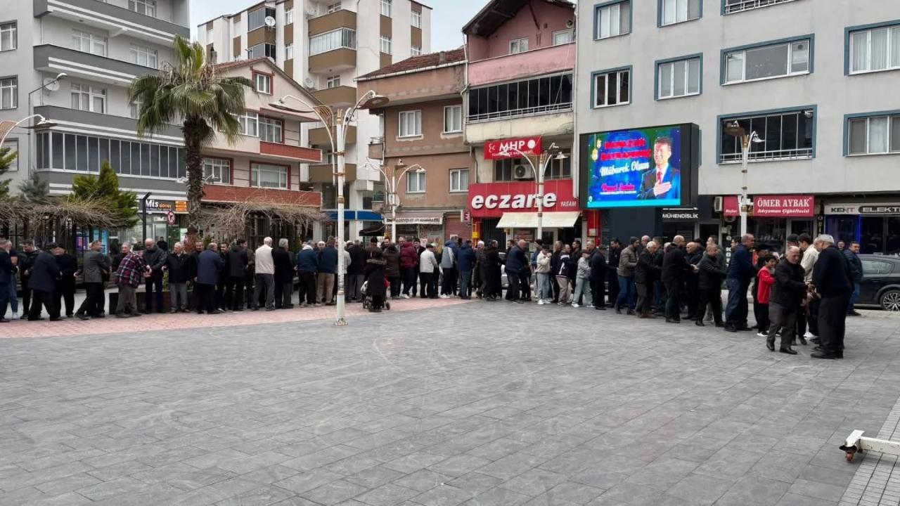 Türkeli'de bayramlaşma geleneği bu yıl da yaşatıldı