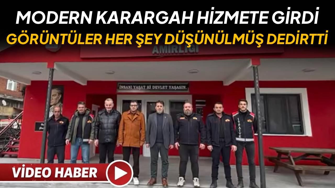 Türkeli’de itfaiye binası sıfırdan yenilendi