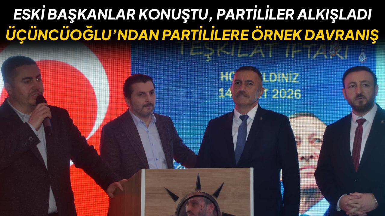 Üçüncüoğlu’ndan teşkilata vefa örneği