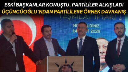Üçüncüoğlu’ndan teşkilata vefa örneği