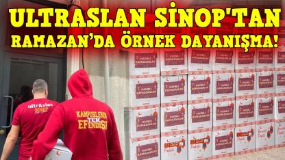 UltrAslan Sinop Ramazan’da ihtiyaç sahiplerine ulaştı