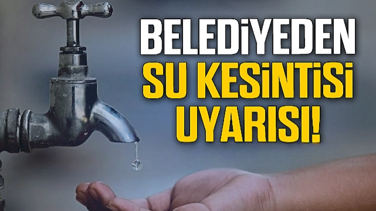 Yol çalışması su hattını vurdu: Ekipler seferber oldu