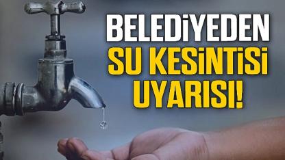 Yol çalışması su hattını vurdu: Ekipler seferber oldu