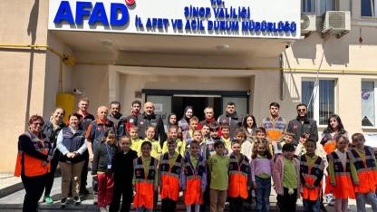 AFAD kapılarını miniklere açtı!