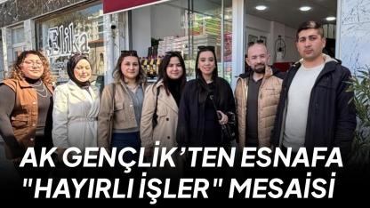 AK Gençlik Sinop’ta esnafın nabzını tuttu