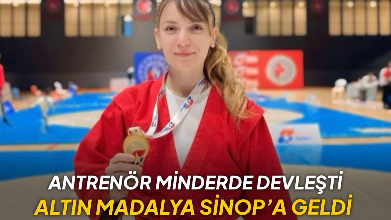 Antrenör Büşra Çayan Işık Türkiye şampiyonu oldu