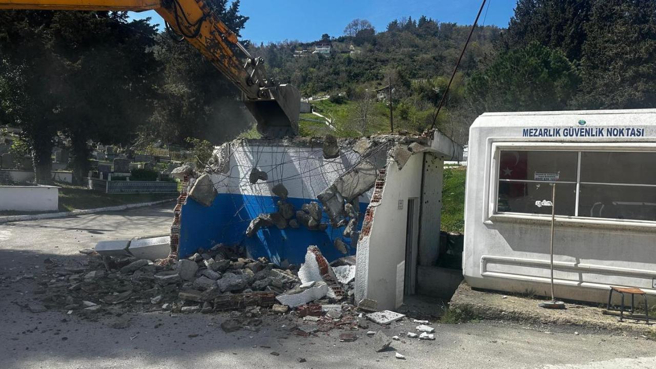 Ayancık Belediyesi'nden modern şadırvan projesi