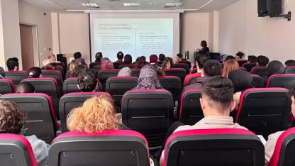 Ayancık'ta sağlık çalışanlarına hukuki sorumluluk eğitimi