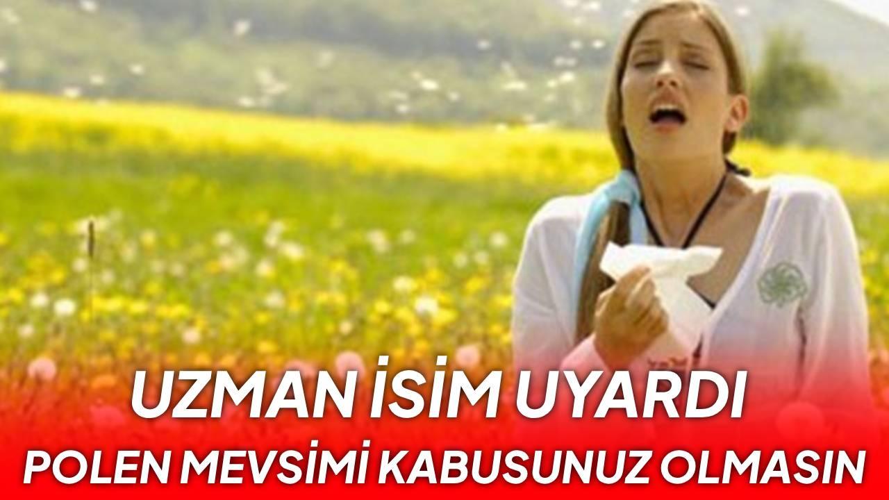 Baharla birlikte gelen polen mevsimi kabusunuz olmasın