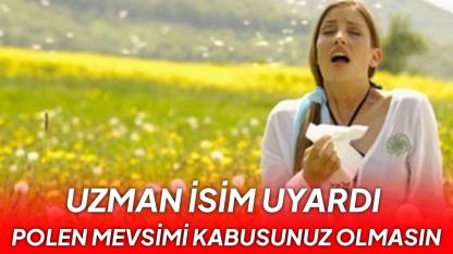 Baharla birlikte gelen polen mevsimi kabusunuz olmasın