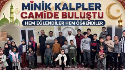 Boyabat'ta camiler çocuk sesleriyle şenlendi