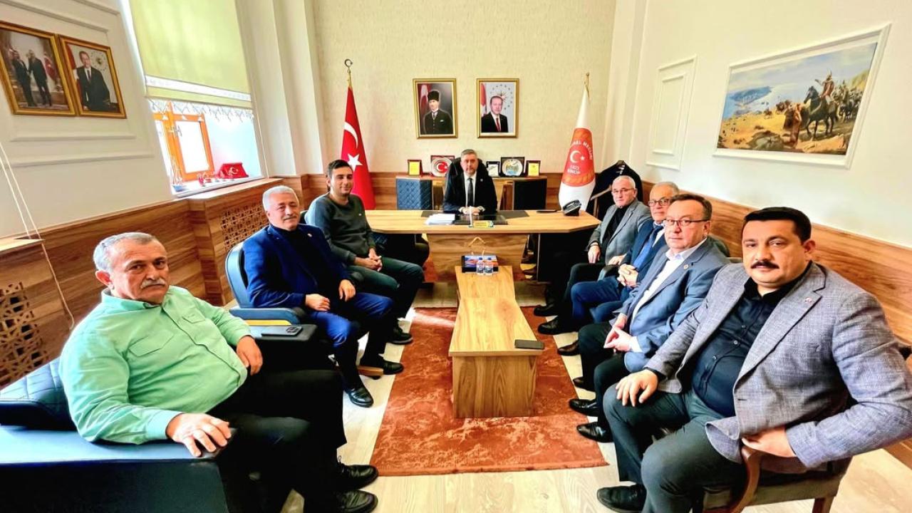 CHP Heyetinden İl Genel Meclisi Başkanı Yaman’a ziyaret