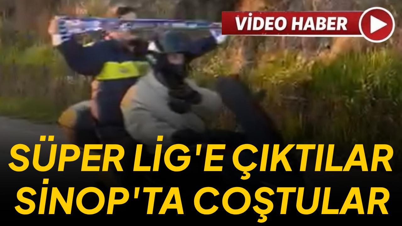 Dadaşlar Sinop’u salladı: Karakum’da Süper Lig konvoyu