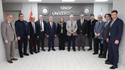 Dekanlardan Rektör Taşdemir’e ziyaret