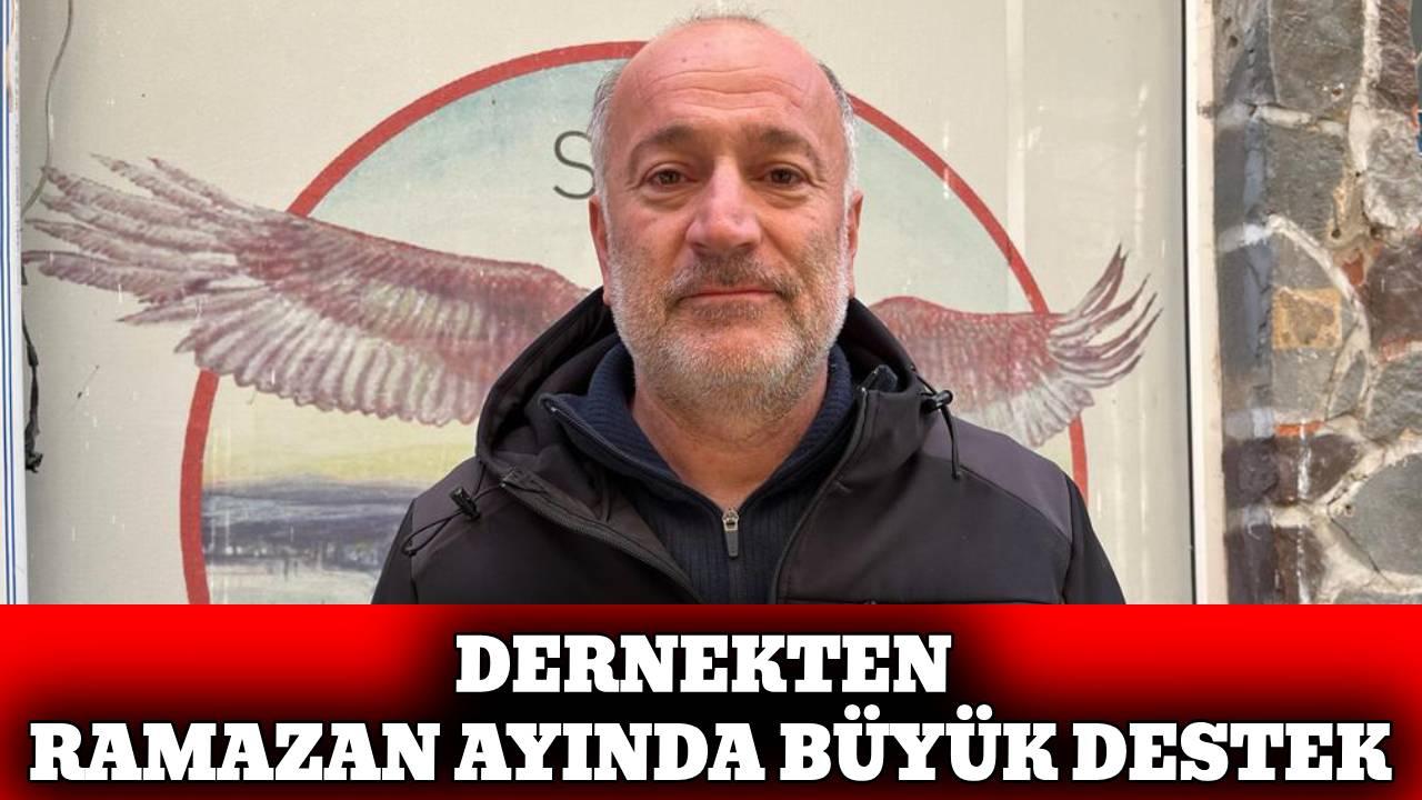Dernekten ramazan ayında büyük destek