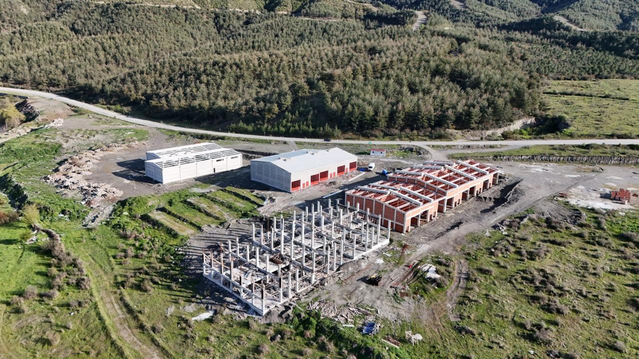 Durağan’da dev yatırım: Sanayi sitesi inşaatında sona gelindi