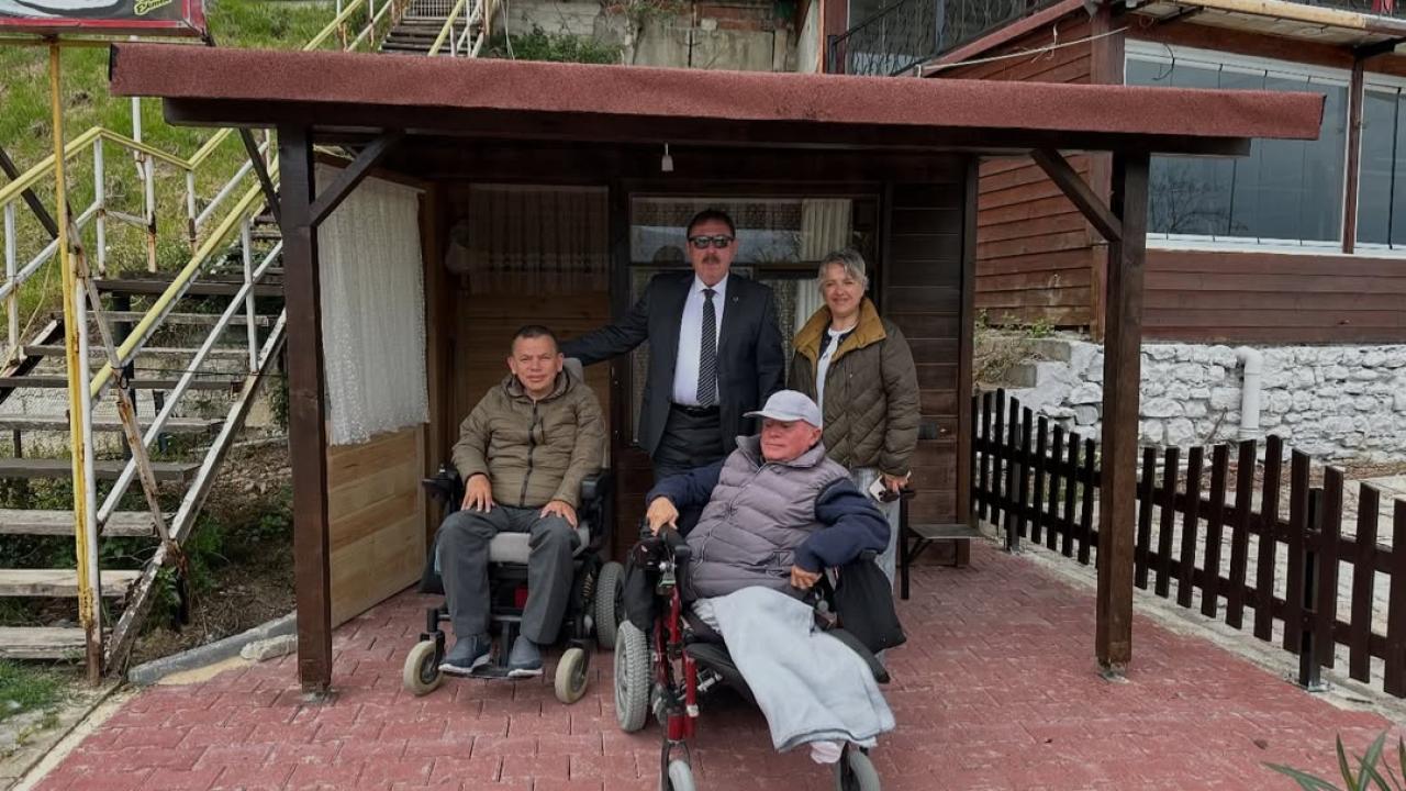 Engelli vatandaşlar için özel kulübe hizmete açıldı