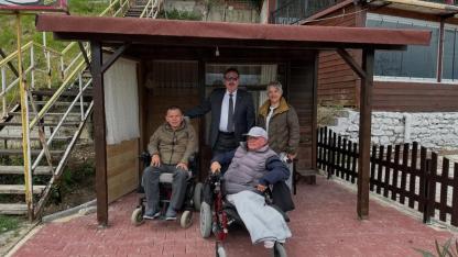 Engelli vatandaşlar için özel kulübe hizmete açıldı