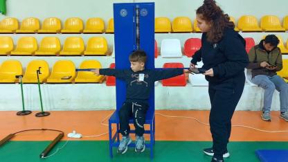 Erfelek'te geleceğin sporcuları keşfediliyor