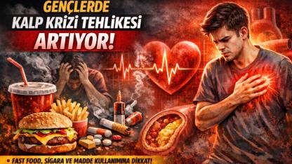 Gençlerde kalp krizi riski artıyor: Uzmanlardan kritik uyarı