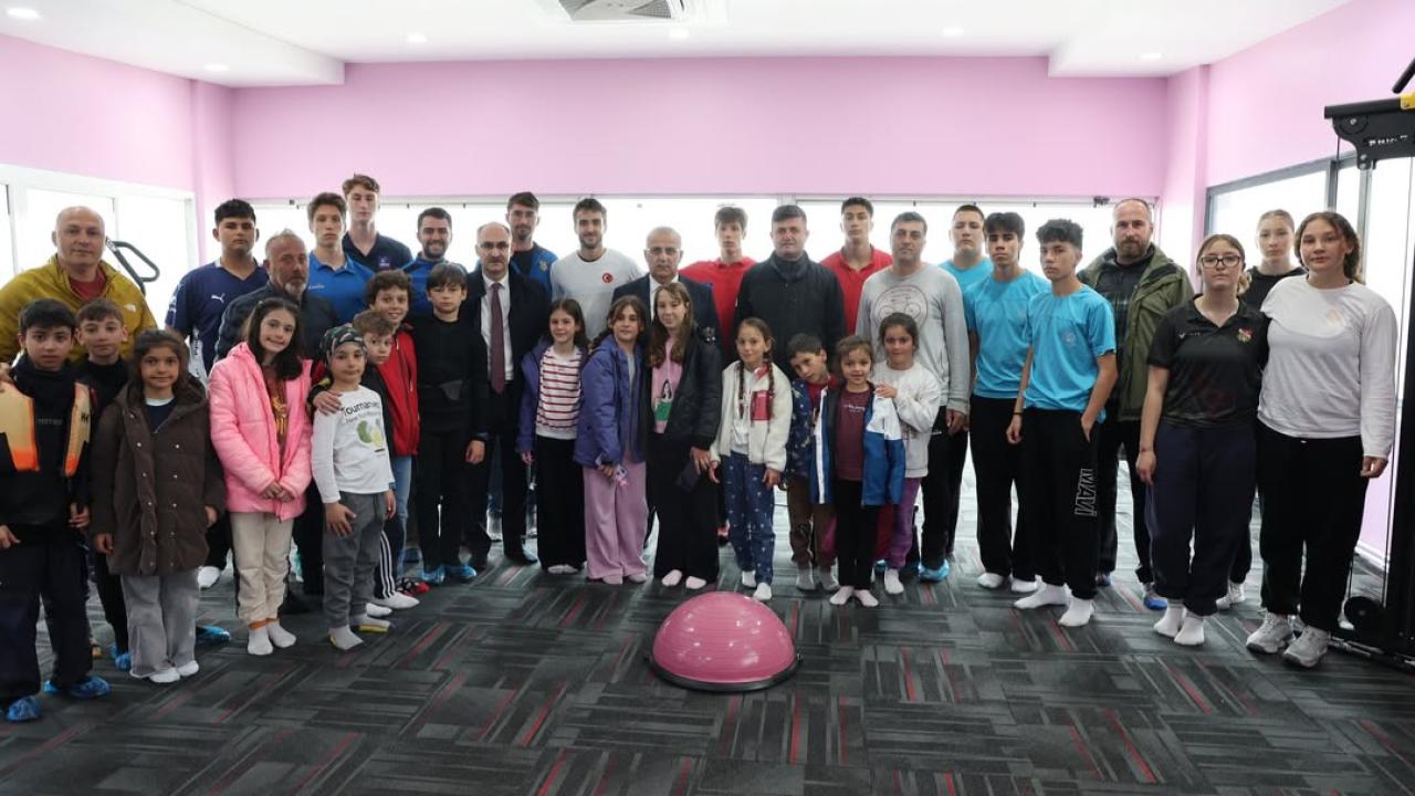 Genel Müdür Şahin Sinop’ta spor tesislerini inceledi