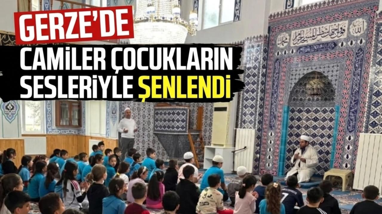 Gerze'de ÇEDES projesiyle gençler camide buluştu
