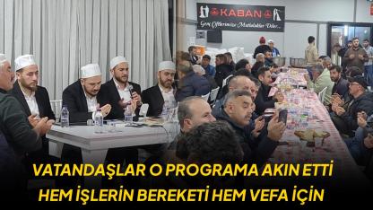 Gerze’de dualar tek yürek oldu: İş dünyasından anlamlı vefa