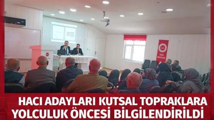 Gerze’de kutsal yolculuk öncesi hacı adaylarına uygulamalı eğitim
