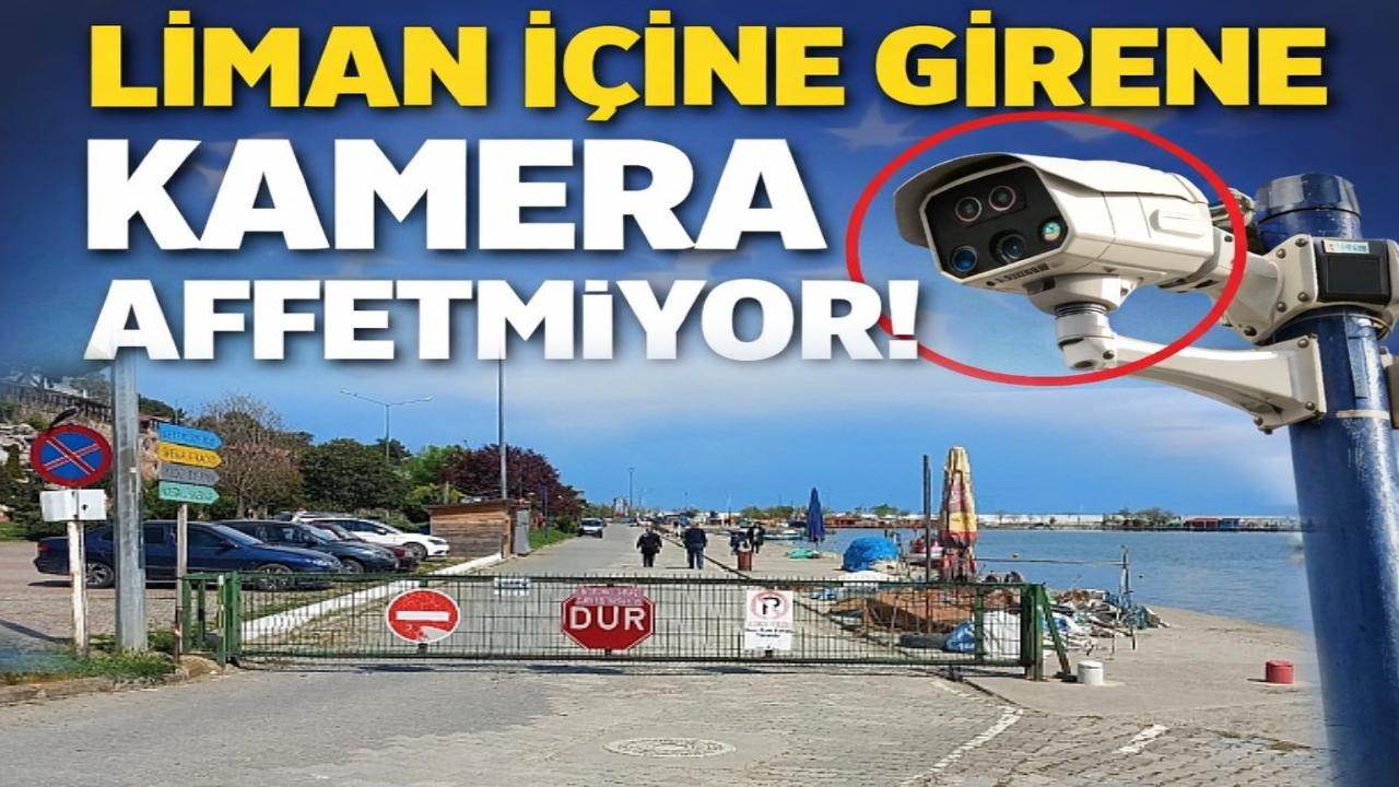 Gerze'de limana izinsiz girene ceza kapıda