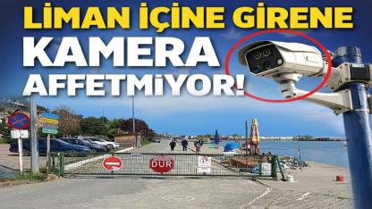 Gerze'de limana izinsiz girene ceza kapıda