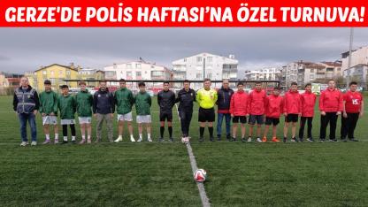 Gerze'de Polis Haftası coşkusu sahaya taşındı