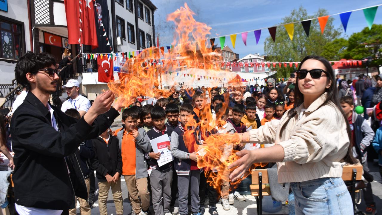 Hem eğlendiler hem öğrendiler