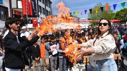 Hem eğlendiler hem öğrendiler