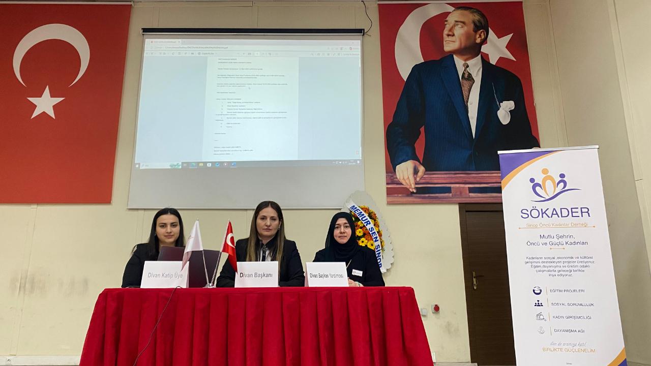 Kadınlardan Sinop’ta güç birliği: SÖKADER ilk genel kurulunu yaptı