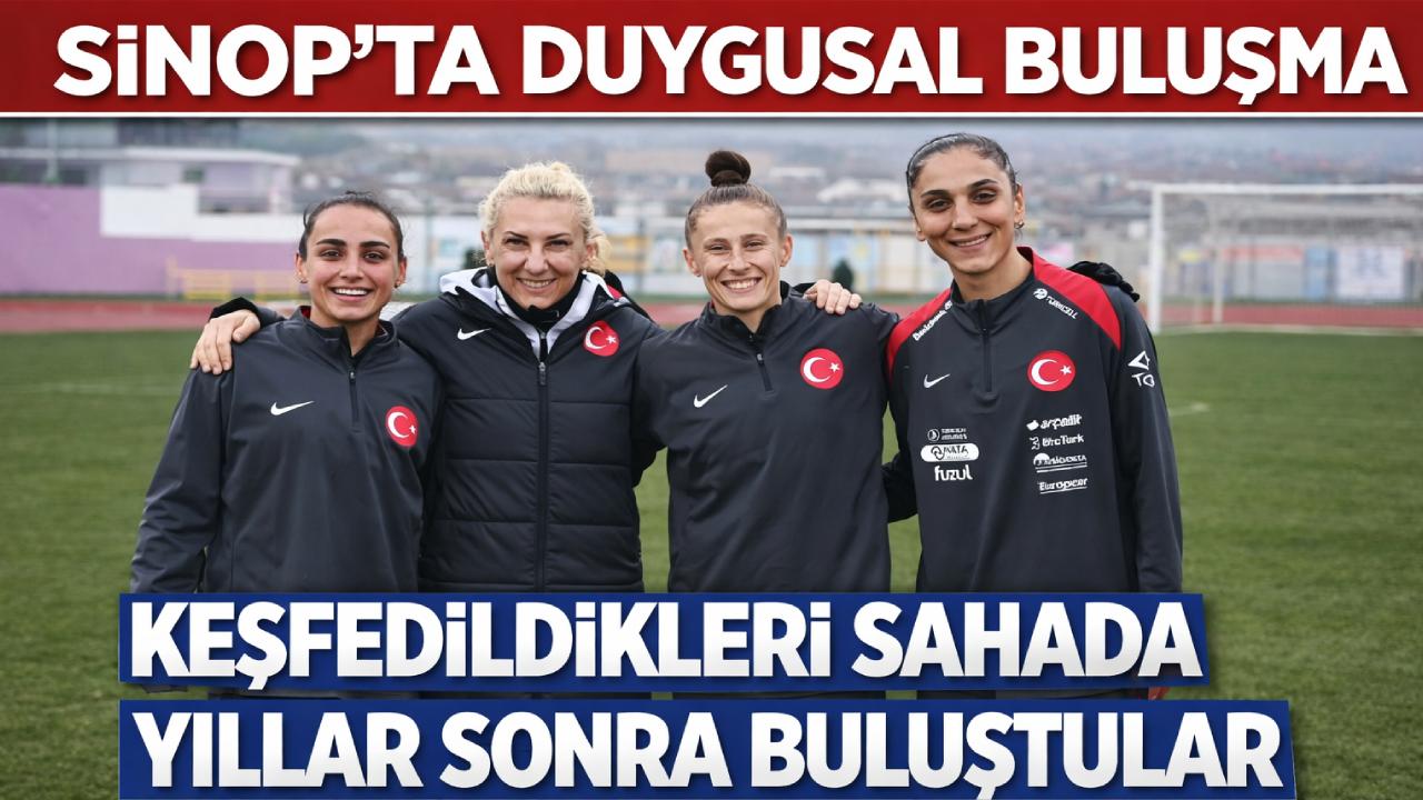 Keşfedildikleri yerde hocalarıyla kucaklaştılar