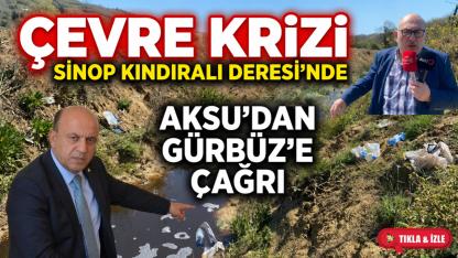Kındıralı Deresi’nde atık su sorunu