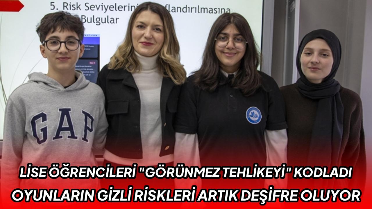 Liselilerden mobil oyun bağımlılığına analiz uygulaması