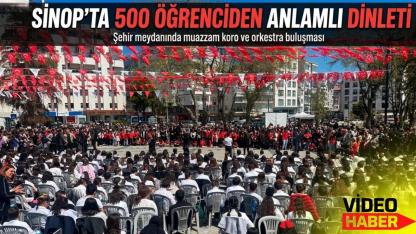 Melodika sesleri Sinop’ta yükseldi