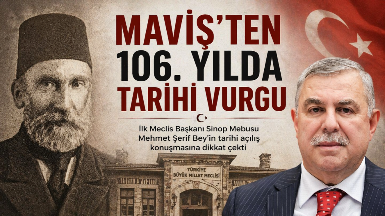 Nazım Maviş’ten 106. Yıla özel tarihi hatırlatma