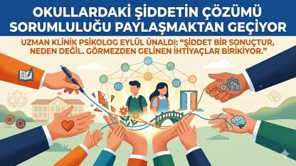 Okullardaki şiddetin çözümü sorumluluğu paylaşmaktan geçiyor