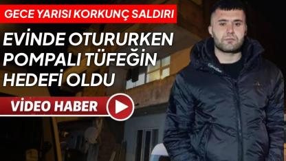 Çatıdan girip pompalıyla vurdu: 1 ölü