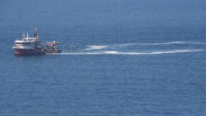 Denizde büyük kapışma