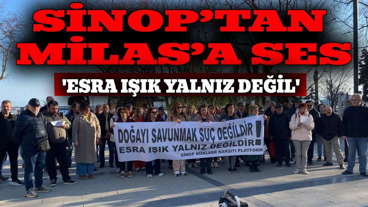 Sinop’tan çağrı: Esra Işık serbest bırakılsın