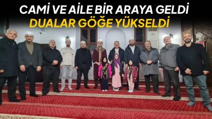 Sinop’ta cami cemaati ve aileler tek yürek