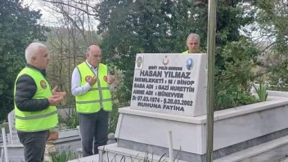 Polis haftasında şehide vefa