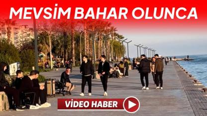 Sinop'ta bahar geldi, sahiller şenlendi